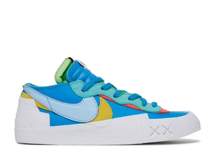 NIKE KAWS X SACAI X BLAZER LOW 'NEPTUNE BLUE'