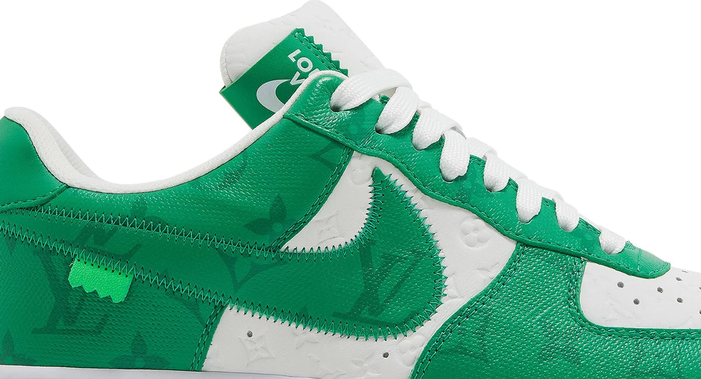 Louis Vuitton x Air Force 1 Low 'White Gym Green' Nike