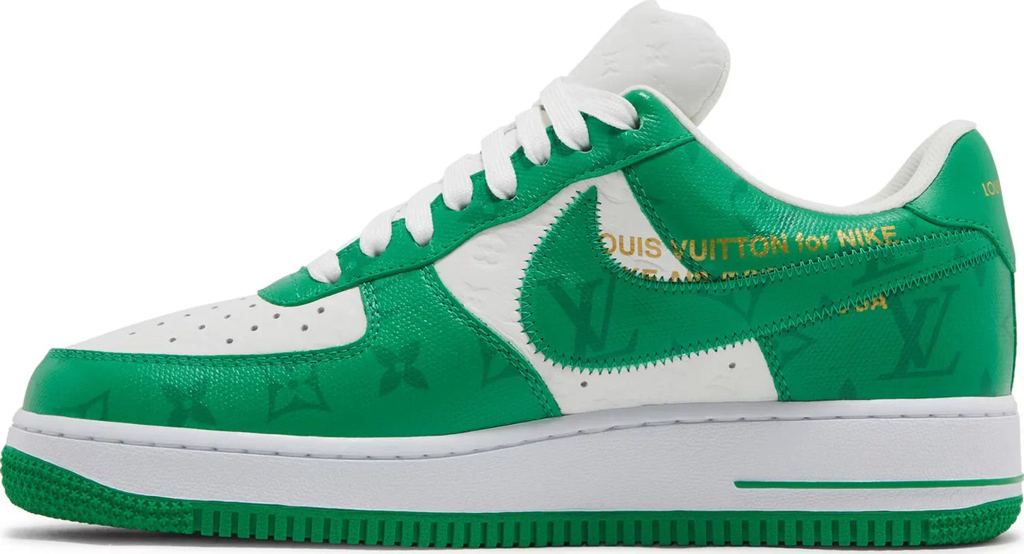 Louis Vuitton x Air Force 1 Low 'White Gym Green' Nike
