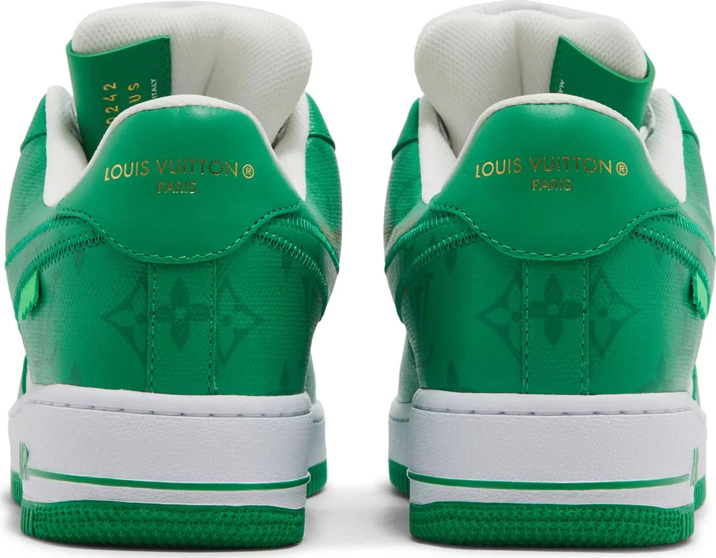 Louis Vuitton x Air Force 1 Low 'White Gym Green' Nike