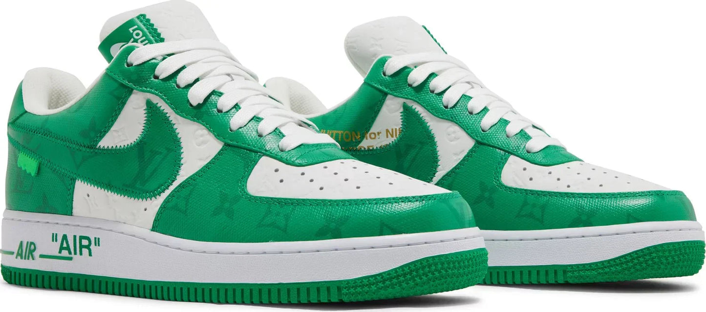 Louis Vuitton x Air Force 1 Low 'White Gym Green' Nike