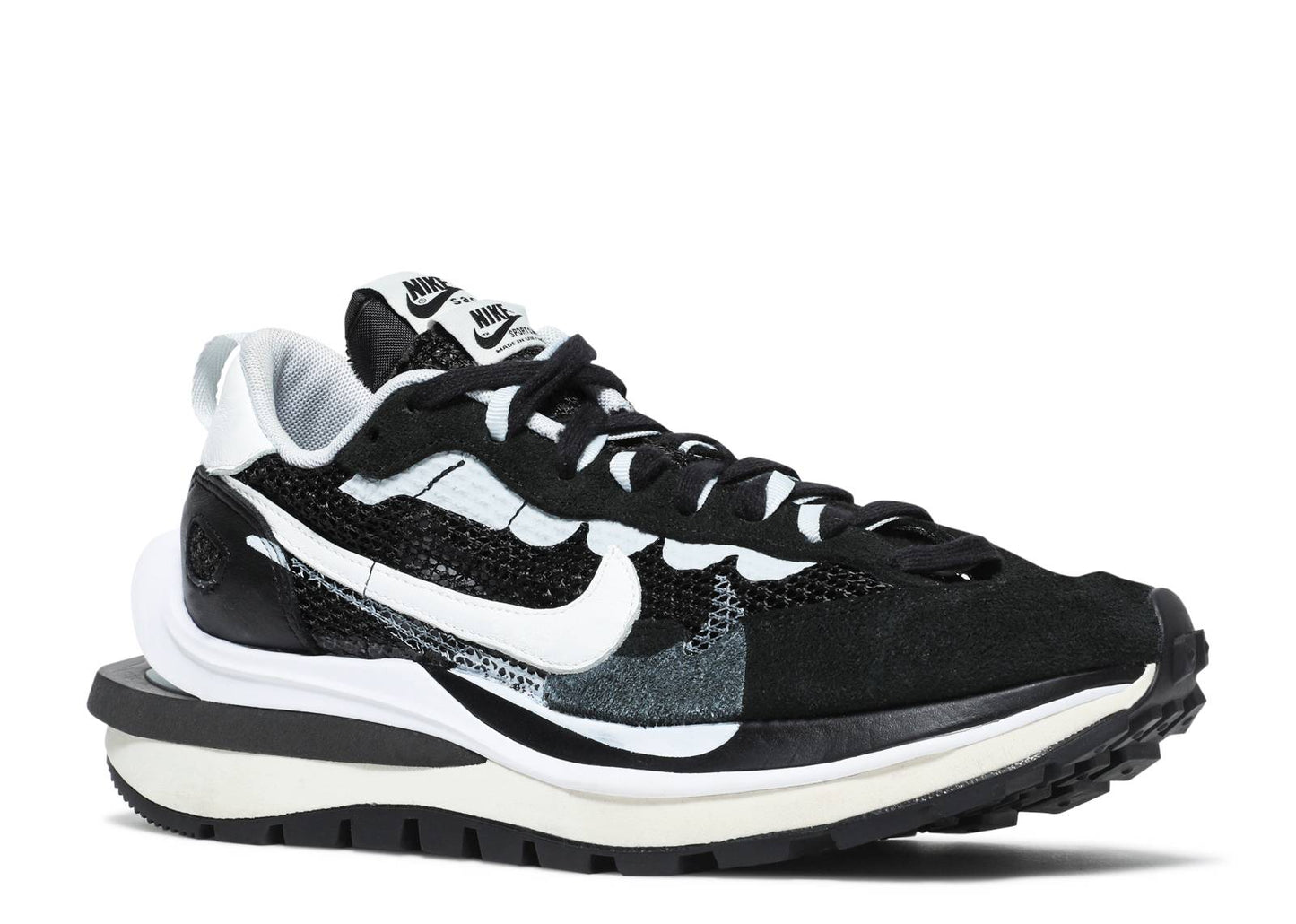 NIKE VAPORWAFFLE X SACAI 'BLACK WHITE'