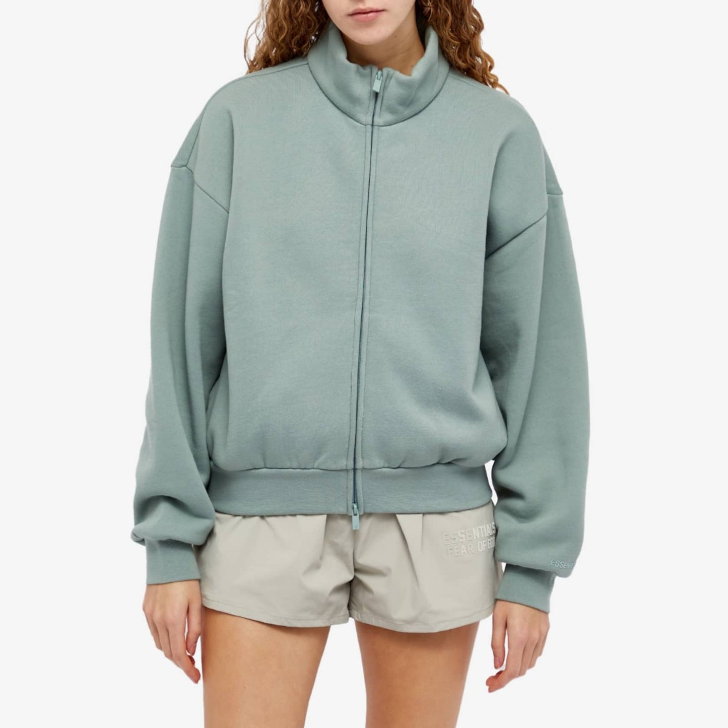 (WMNS) Fear of God Essentials SS24 Fullzip Jacket 'Sycamore' 192BT225071FW