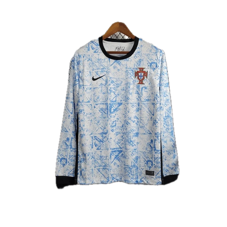 Portugal 2024 Away Long Sleeve Jersey - Euros