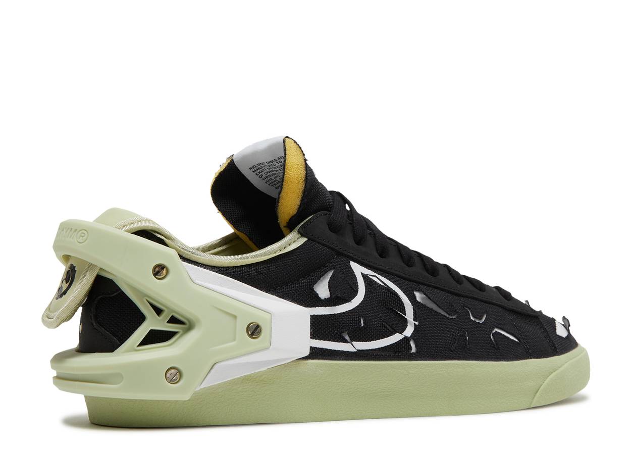 NIKE BLAZER LOW X ACRONYM 'BLACK OLIVE AURA'