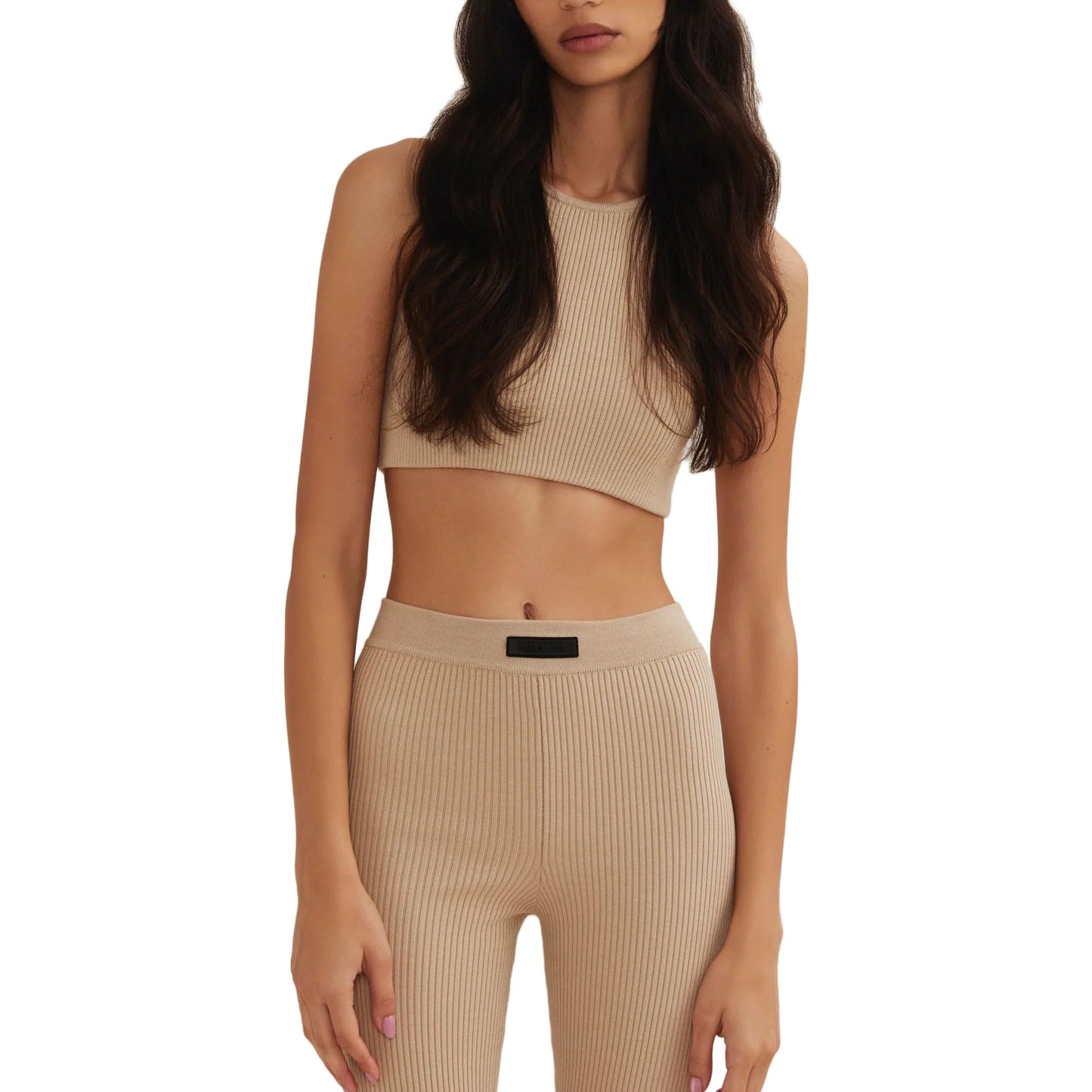 (WMNS) Fear of God Essentials FW23 Biker Shorts 'Gold Heather' 192BT235373FW