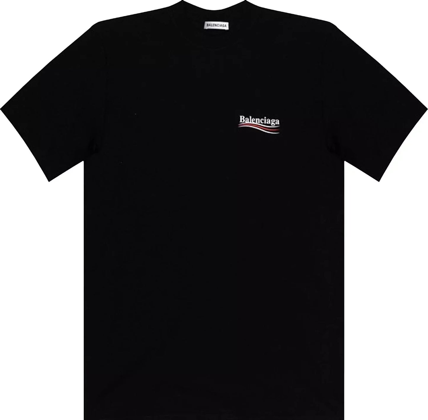 Balenciaga Political Campaign T-Shirt 'Black'