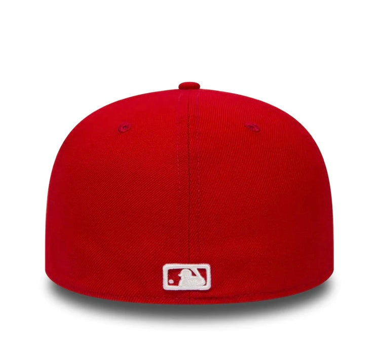 Los Angeles Dodgers 59FIFTY MLB Basic Scarlet/White Cap