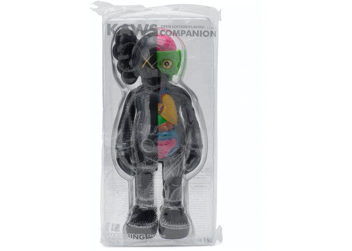KAWS COMPANION FLAYED OPEN EDITION VINYL FIGURE BLACK