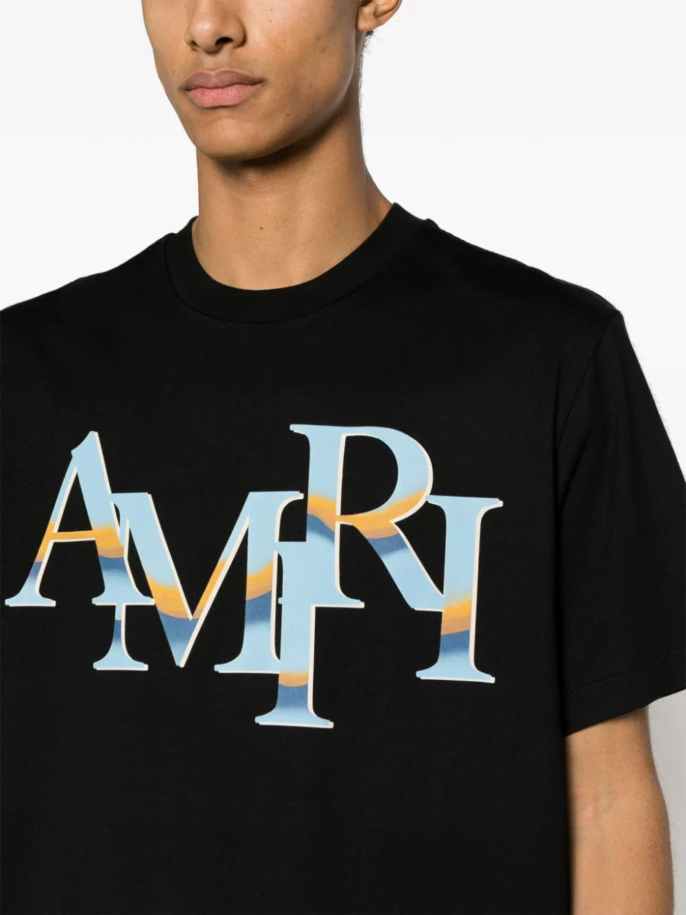 AMIRI logo-print cotton T-shirt