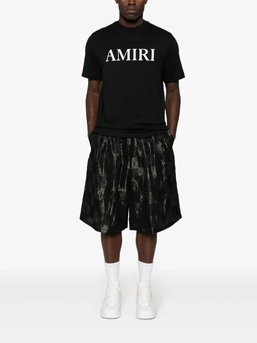 AMIRI rubberised-logo T-shirt