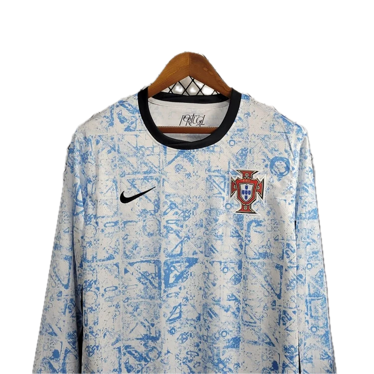 Portugal 2024 Away Long Sleeve Jersey - Euros