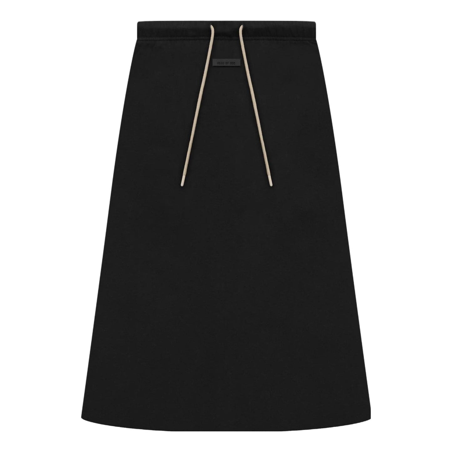 (WMNS) Fear of God Essentials SS23 Jersey Skirt 'Black' 160SP235000FW