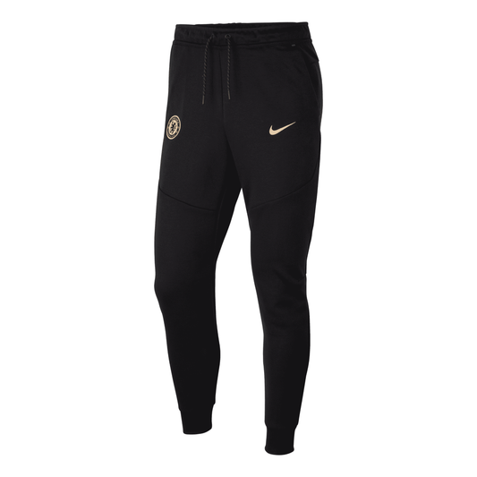 Nike Chelsea FC 22/23 Champions League Tech Fleece Jogger 'Black Sesame' DN3088-010