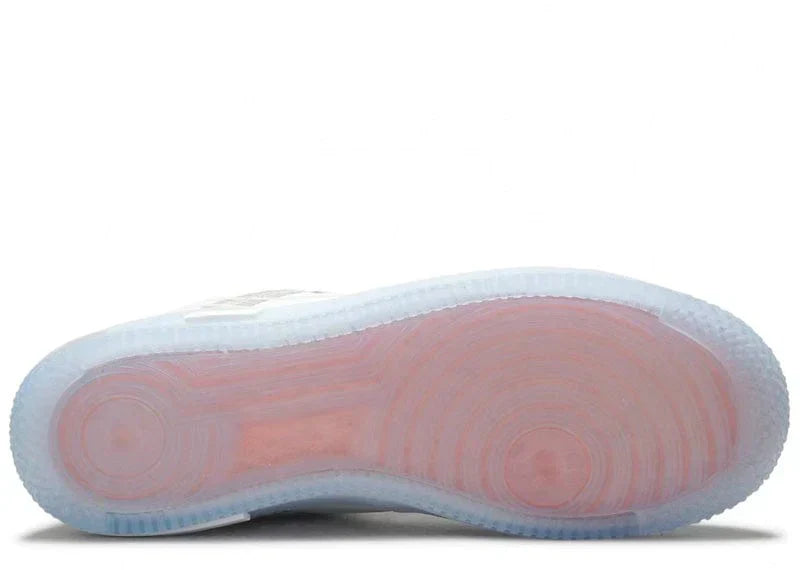 NIKE AIR FORCE 1 REACT WHITE LIGHT BONE