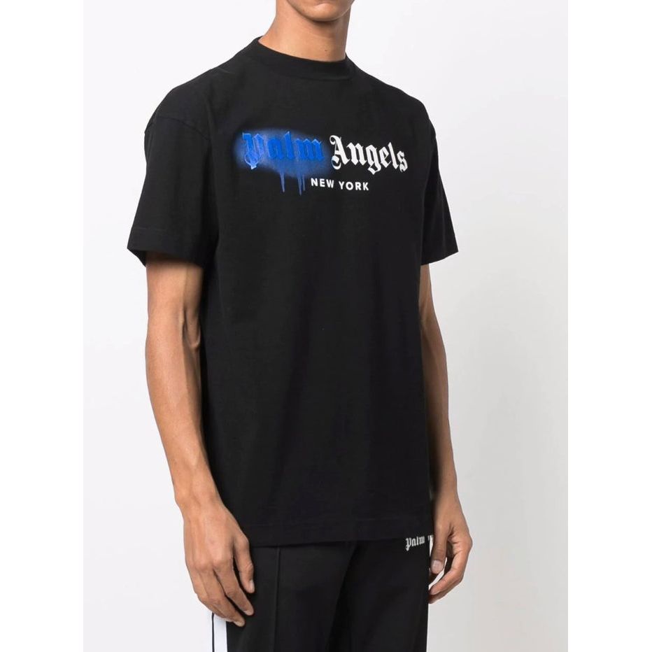 Sprayed Logo-Print T-Shirt