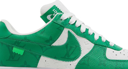 Louis Vuitton x Air Force 1 Low 'White Gym Green' Nike