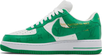 Louis Vuitton x Air Force 1 Low 'White Gym Green' Nike