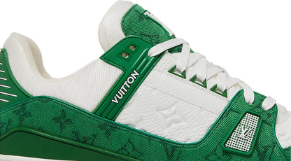 Louis Vuitton Trainer 'Green Monogram Denim'
