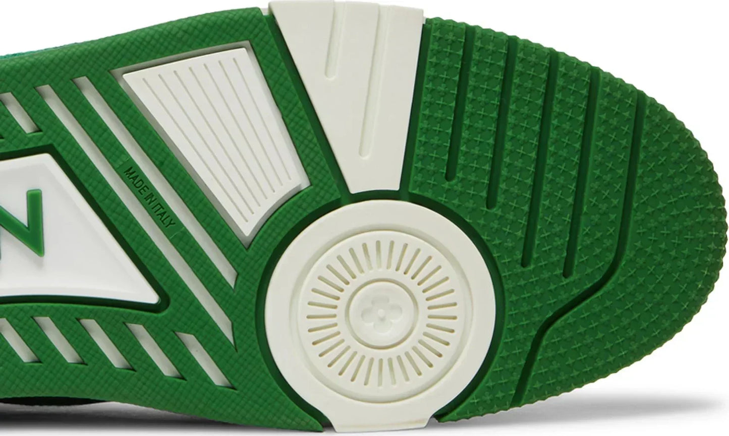 Louis Vuitton Trainer 'Green Monogram Denim'