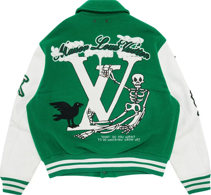 Louis Vuitton Varsity Jacket In Green Clothing