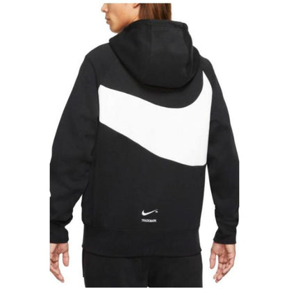 Nike Sportswear Swoosh Tech Fleece Pullover Hoodie 'Black' DD8222-010