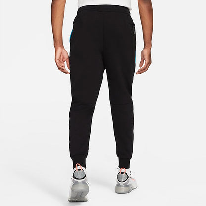 Nike Sportswear Tech Fleece Sweatpants 'Black Blue Fury' CU4495-015