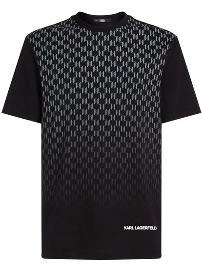 Karl Lagerfeld monogram-print T-shirt