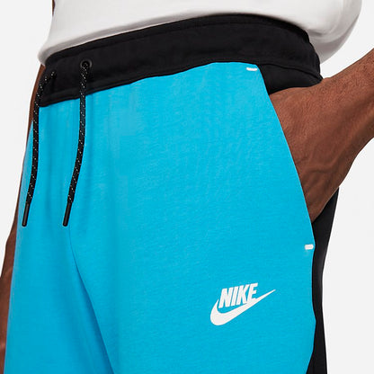 Nike Sportswear Tech Fleece Sweatpants 'Black Blue Fury' CU4495-015