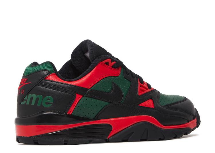 NIKE AIR CROSS TRAINER 3 LOW X SUPREME 'BLACK GORGE GREEN'