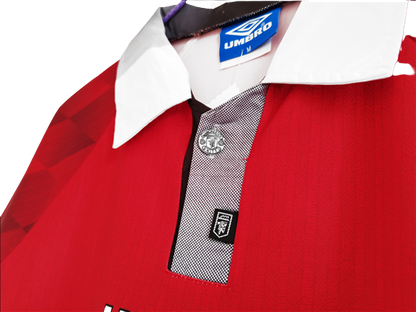 MANCHESTER UNITED 1996 Home Jersey-Long Sleeve