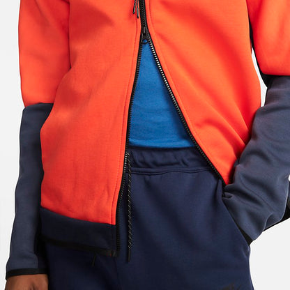 Nike Sportswear Tech Fleece Full Zip Hoodie 'Team Orange' CU4489-869