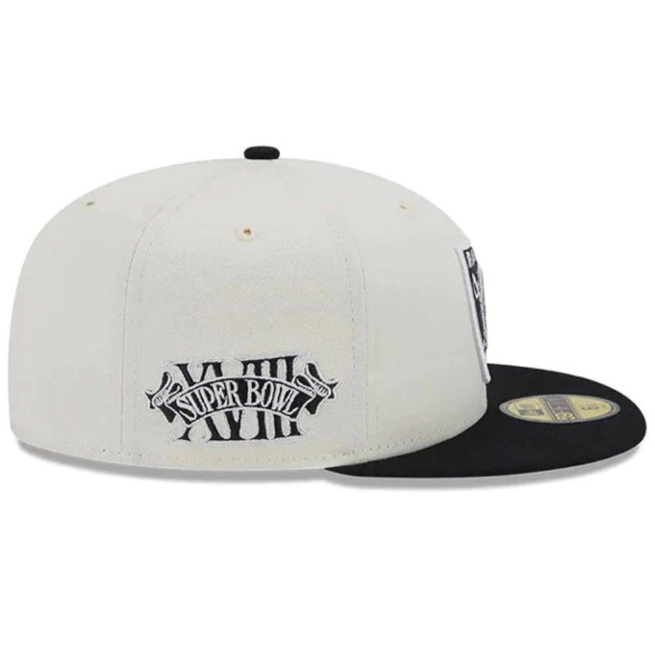 Las Vegas Raiders 59FIFTY
Championships White/Black
Cap