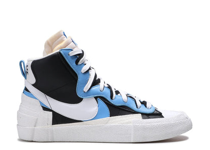 NIKE SACAI X BLAZER MID "BLACK BLUE"