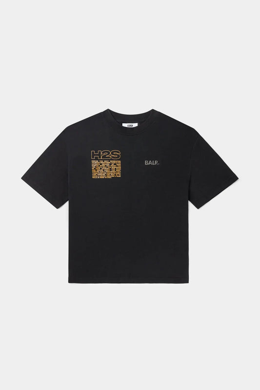 BALR.Joey Box H2S T-Shirt Jet Black
