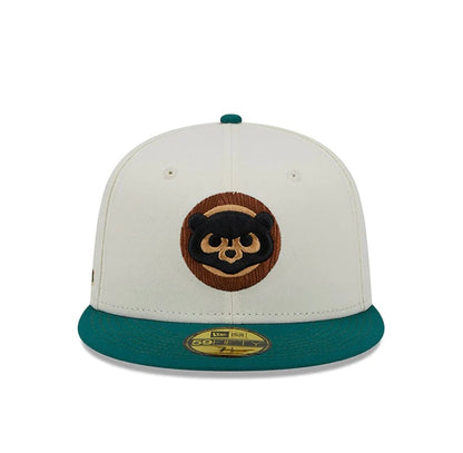 Chicago Cubs 59FIFTY Camp 16753 Stone/Green Cap