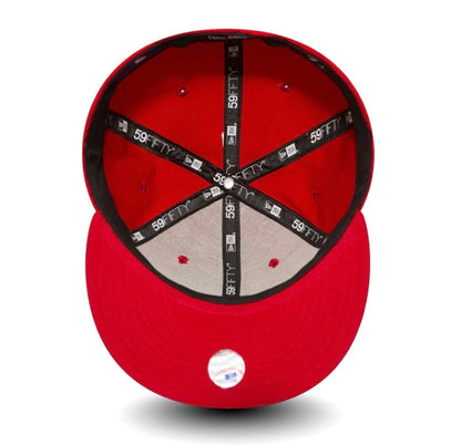 Los Angeles Dodgers 59FIFTY MLB Basic Scarlet/White Cap
