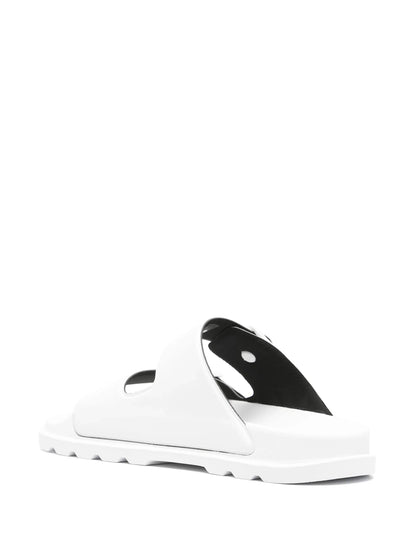 Karl Lagerfeld logo-debossed slides