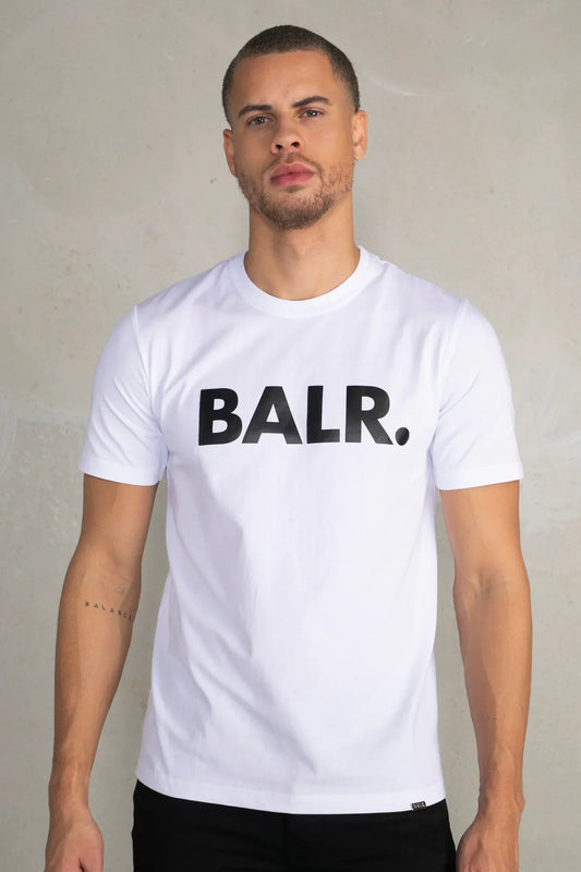 BALR. Straight T-Shirt Bright White