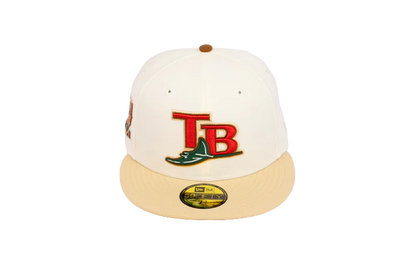 New Era 59Fifty Tampa Bay Rays 20th Anniversary "Eggnog Pack" Fitted Hat