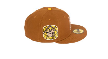New Era 59Fifty Boston Braves 1943 All Star Game "Stone Age Pack" Fitted Hat - Peanut
