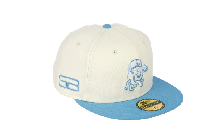 New Era 59Fifty Greenville Braves "Kids Classics Pt.1" Fitted Hat - Chrome White