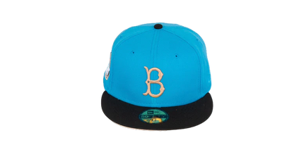 New Era 59Fifty Brooklyn Dodgers 1949 All Star Game "Stone Age Pack" Fitted Hat - Blue