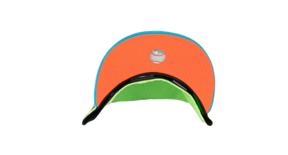 New Era 59Fifty Philadelphia Phillies 2008 World Series "Stone Age Pack" Fitted Hat - Lime Green
