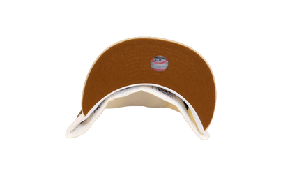 (Final Push) New Era 59Fifty Atlanta Braves 1876 Alternate Logo Side Patch " Eggnog Pack" Fitted Hat