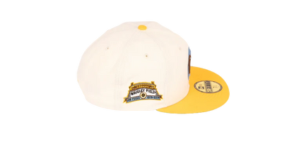 New Era 59Fifty Chicago Cubs 100 Years Wrigley Field "Variety Pack 1" Fitted Hat - Chrome White/Gold