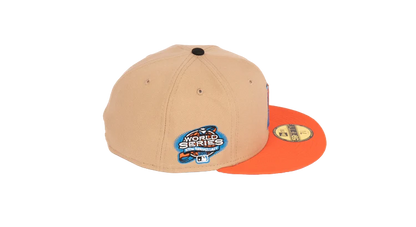 New Era 59Fifty Florida Marlins 2003 world Series "Stone Age Pack" Fitted Hat - Tan