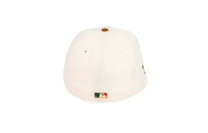 (Final Push) New Era 59Fifty Atlanta Braves 1876 Alternate Logo Side Patch " Eggnog Pack" Fitted Hat