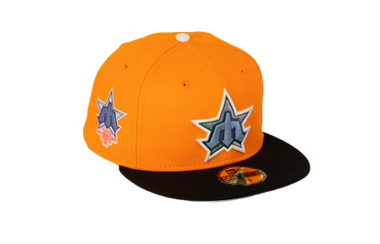 New Era 59Fifty Seattle Mariners 1979 All Star Game "Kid's Classics Pt. 1" Fitted Hat - Orange/Black