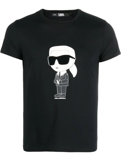 Karl Lagerfeld Ikonik organic-cotton T-sh